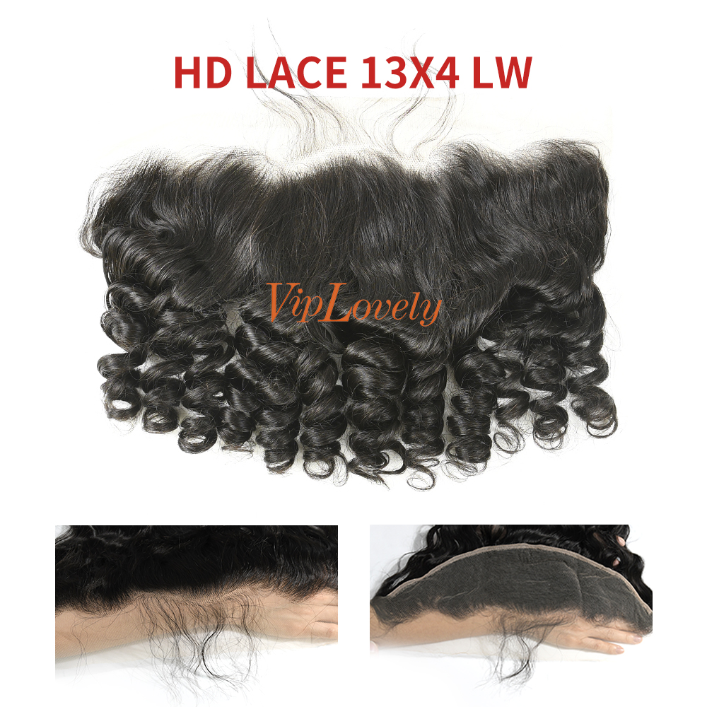 HD Lace Virgin Human Hair Loose Wave 13x4 Lace Closure