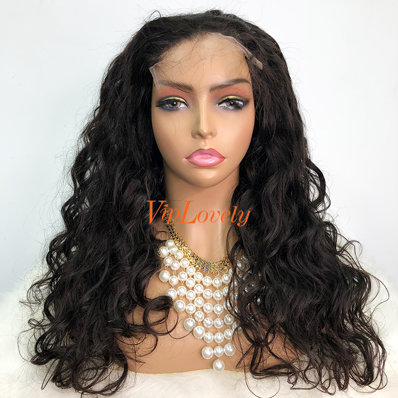 Brazilian Virgin Human Hair 4x4 Swiss HD wig Ocean Wave