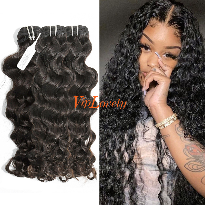 #1b Malaysian Virgin Hair Weft indian wavy