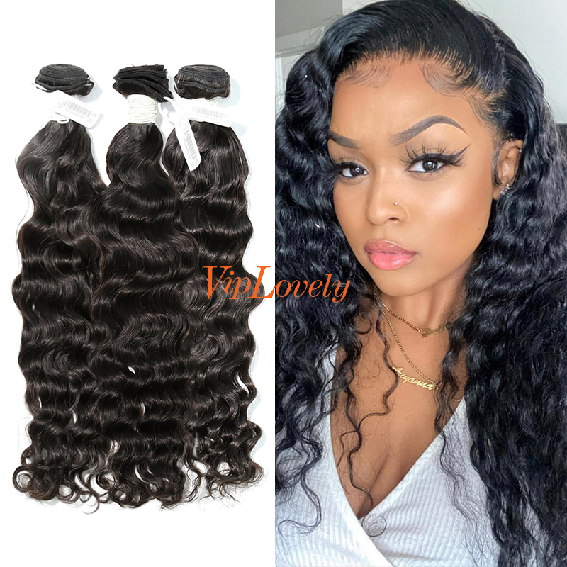 #1b Malaysian Virgin Hair Weft indian curly