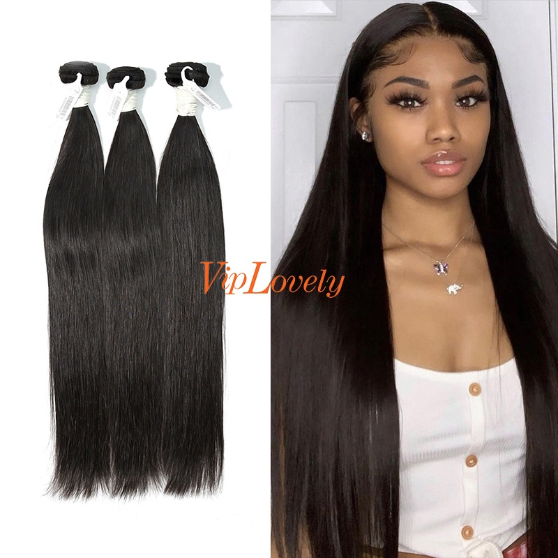 #1b Malaysian Virgin Hair Weft Straight