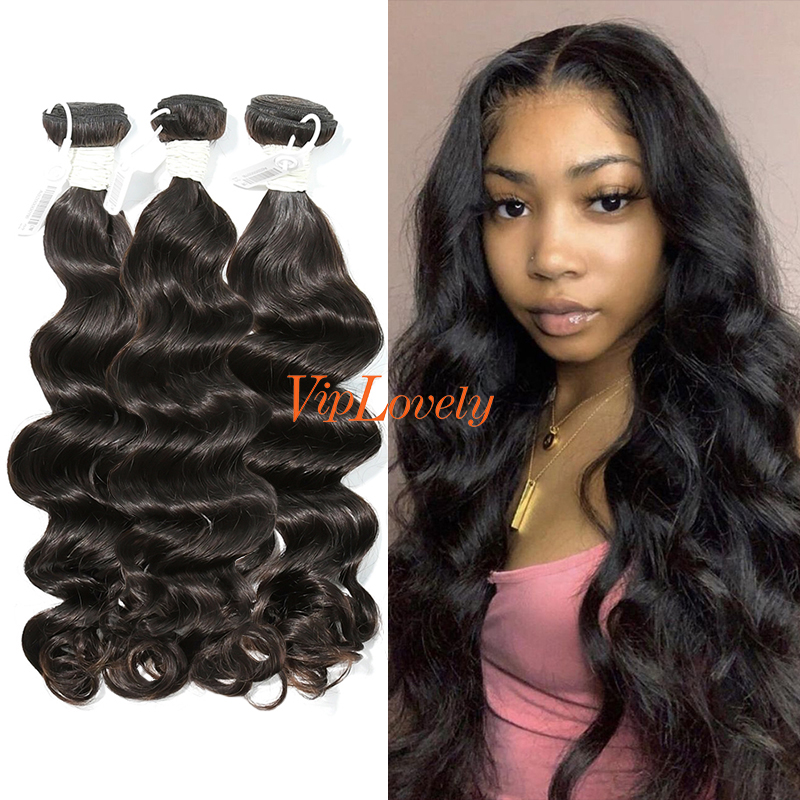 #1b Malaysian Virgin Hair Weft ocean wave