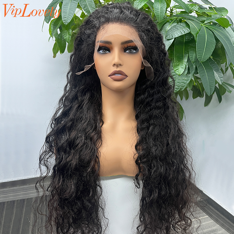 Brazilian Virgin Human Hair 13x4 Swiss HD wig Indian wave