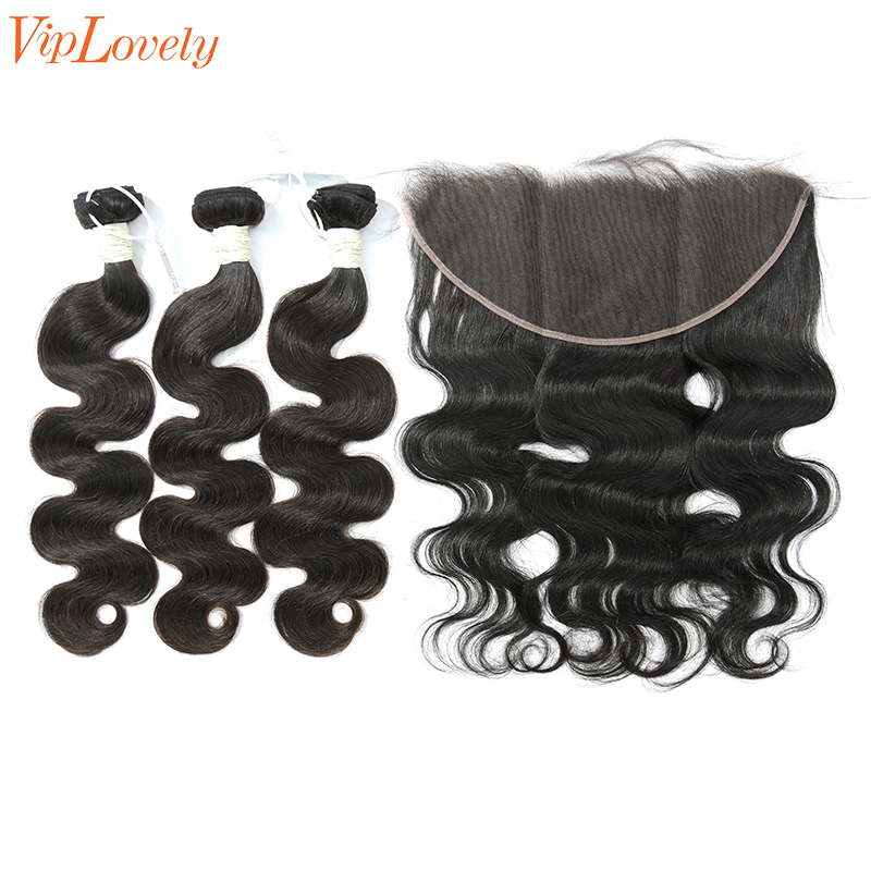 Virgin Body Wave 18 20 22 Inch And 13x6 HD Lace 20 Inch  Free Shipping