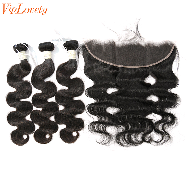 Virgin Body Wave 20 22 24 Inch And 13x4 HD Lace 20 Inch  Free Shipping