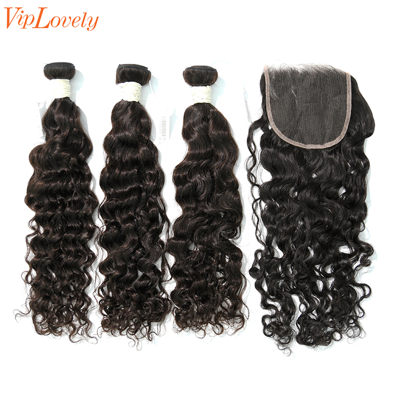 Virgin Indian Curly 18 20 22 Inch And 5x5 HD Lace 20 Inch  Free Shipping