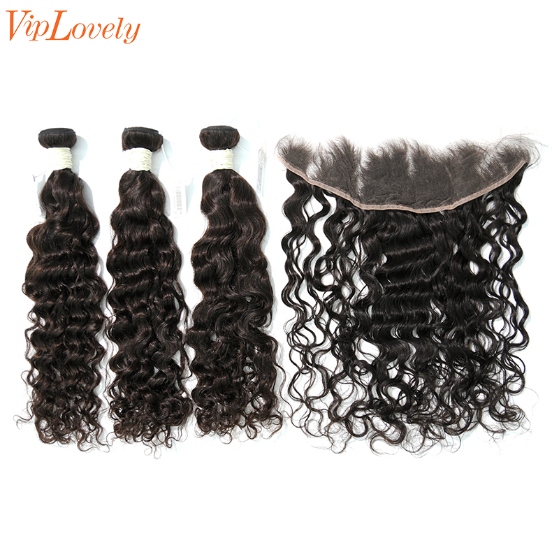 Virgin Indian Curly 26 28 30 Inch And 13x4 HD Lace 20 Inch  Free Shipping