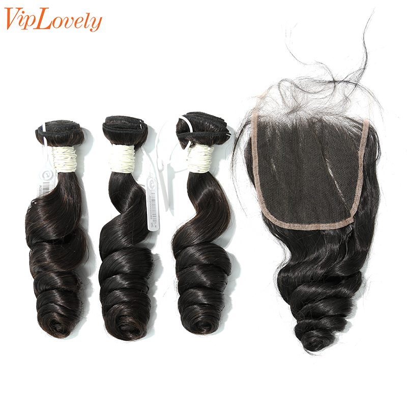 Virgin Loose Wave 14 16 18 Inch And 5x5 HD Lace 16 Inch  Free Shipping