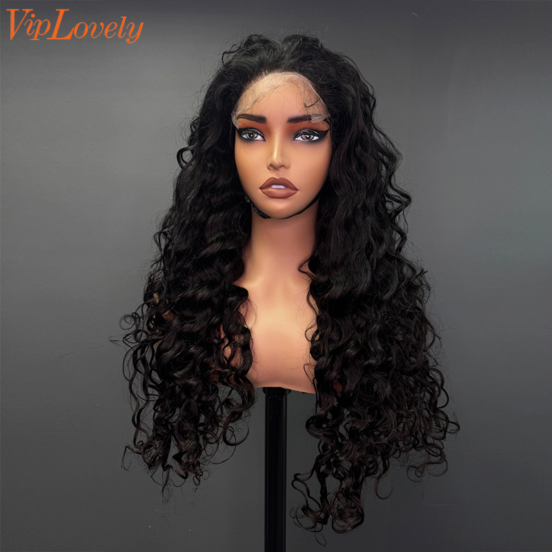 Brazilian Virgin Human Hair 4x4 Swiss HD wig Loose Wave